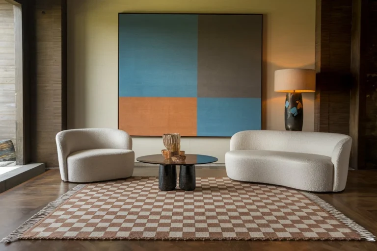 Checkered Moroccan Rugs: The Unique Effect